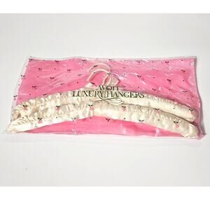 2 Avon Luxury Hangers Satin Vintage 1986